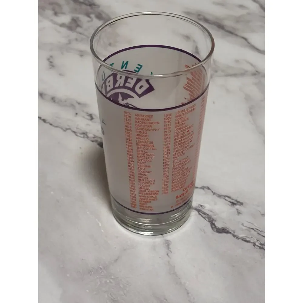 1994 Kentucky Derby Official 120 Churchill Downs Vintage Julep Glass Louisville